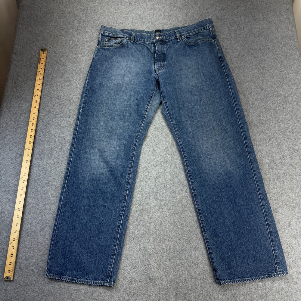 Hugo Boss Texas Jeans Men's 36x30 Blue Straight Leg 100% Cotton Denim Pants